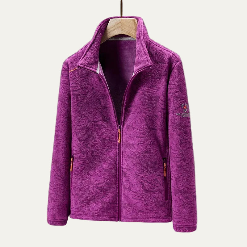 Men’s Fleece Jacket – Soft Touch – Standard Fit – High Collar – Zip Pockets 5