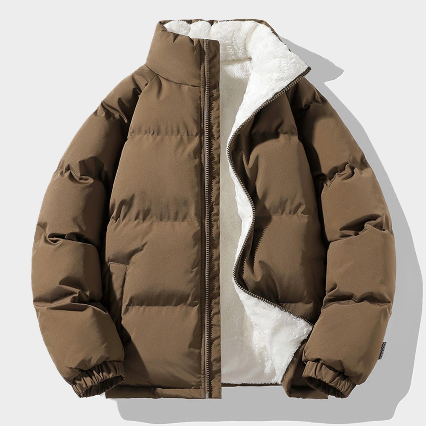 Warm Men's Puffer Parka Winter Jacket