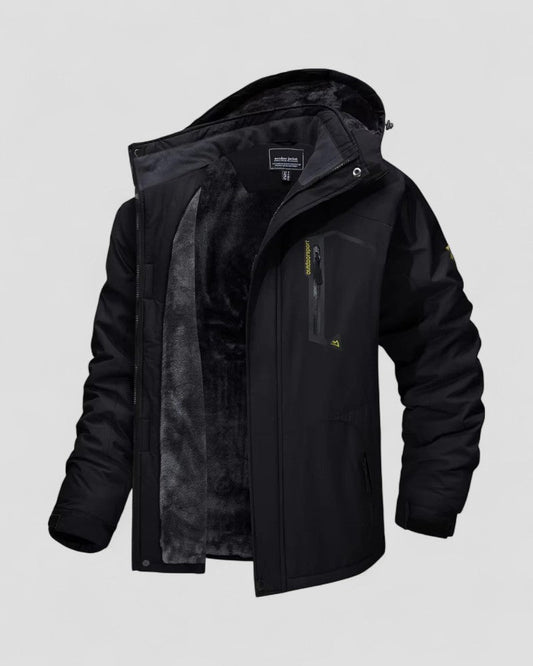 VogeLuxe | Men’s Waterproof Fur-Lined Outdoor Jacket