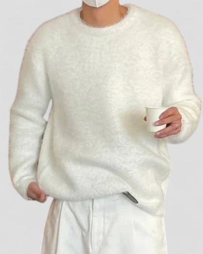VogeLuxe | Men’s Oversized Shaggy Sweater