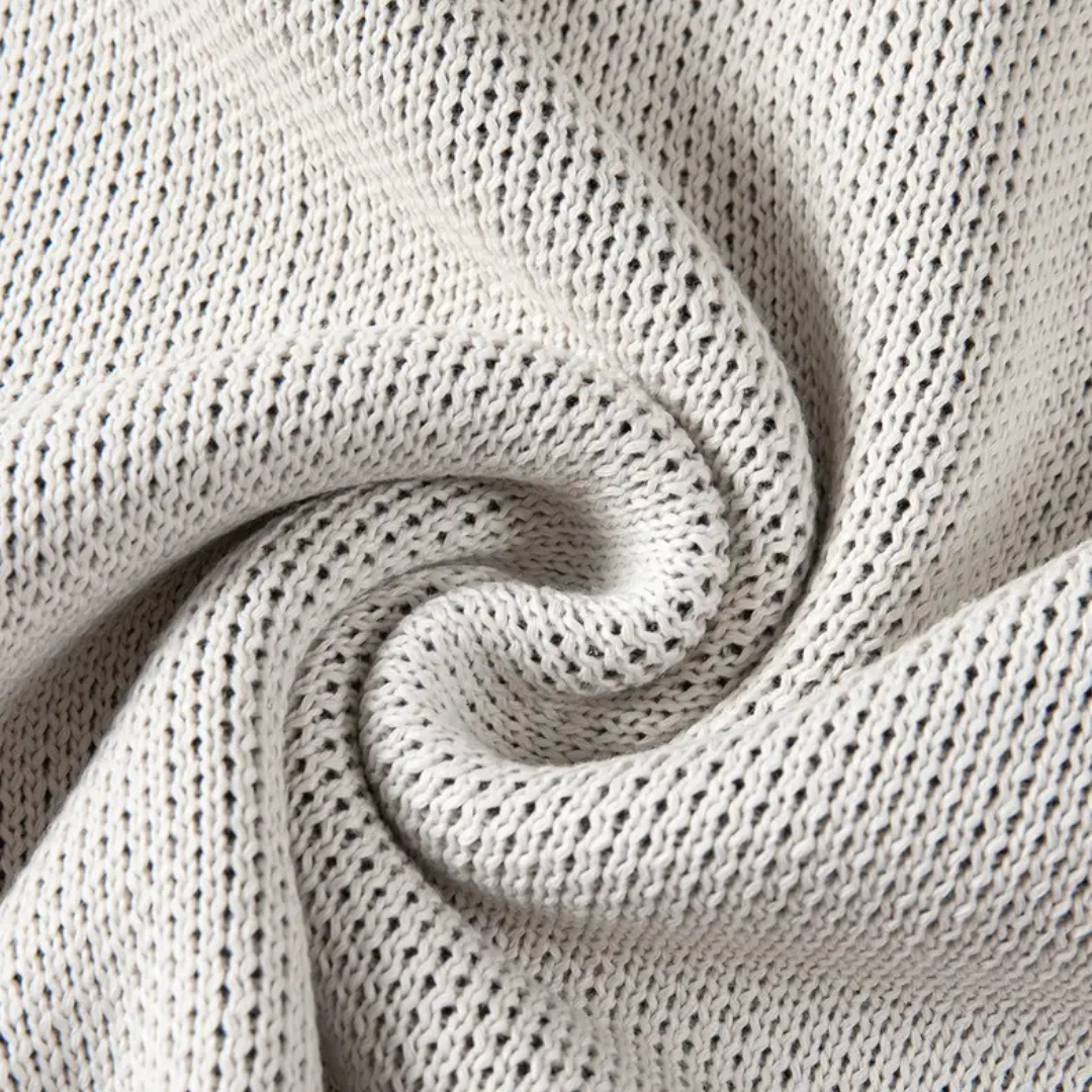 VogeLuxe | Men’s Oversized Graffiti Knit Sweater