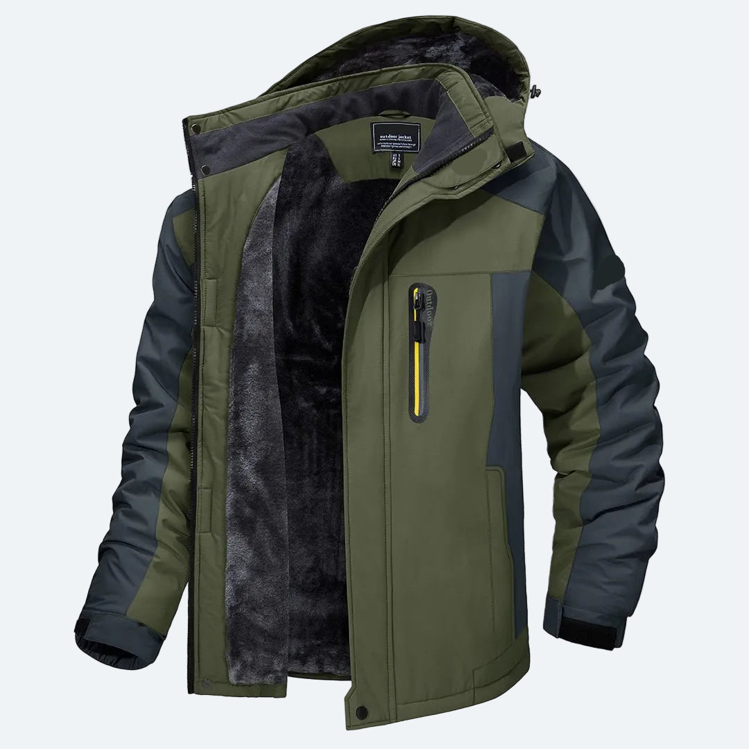 Thermal Insulated Men's Winter Parka Coat - VogeLuxe