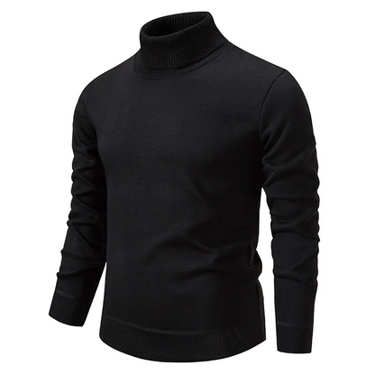 Men’s High-Neck Sweater – Modern Knitwear for Refined Layering 4