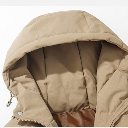 VogeLuxe | Unisex Hooded Boxy Puffer Jacket