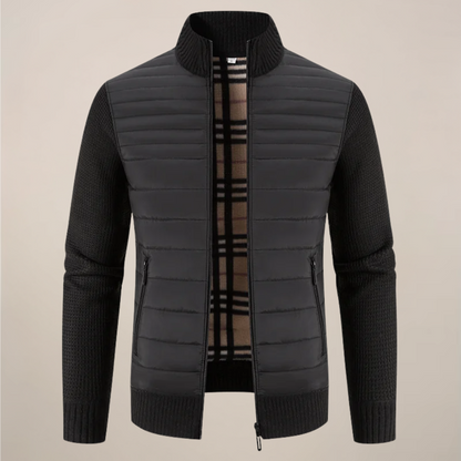 Men’s Knitted Hybrid Fleece Jacket – Warmth, Comfort and Modern Style 3