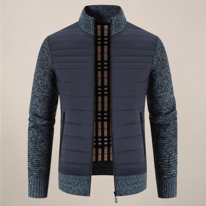 Men’s Knitted Hybrid Fleece Jacket – Warmth, Comfort and Modern Style 4