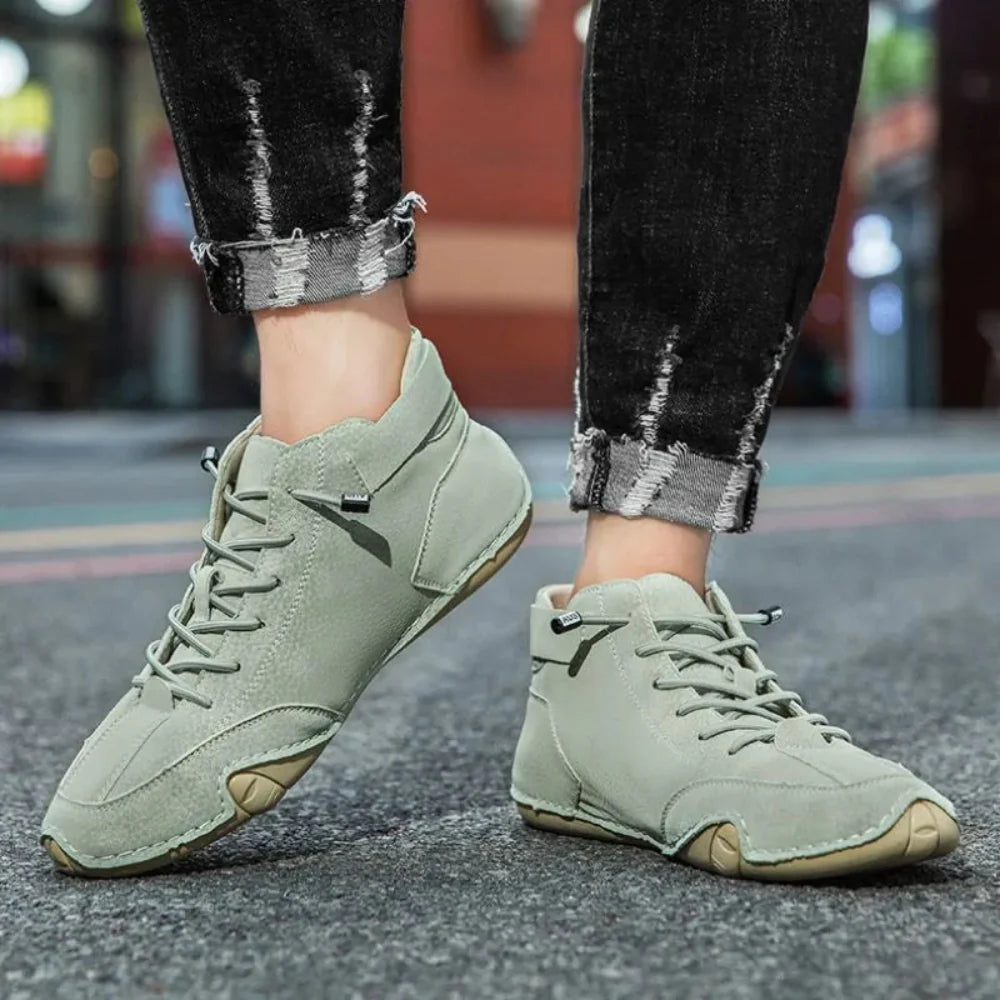 Men's Genuine Minimalist Walking Shoes - VogeLuxe