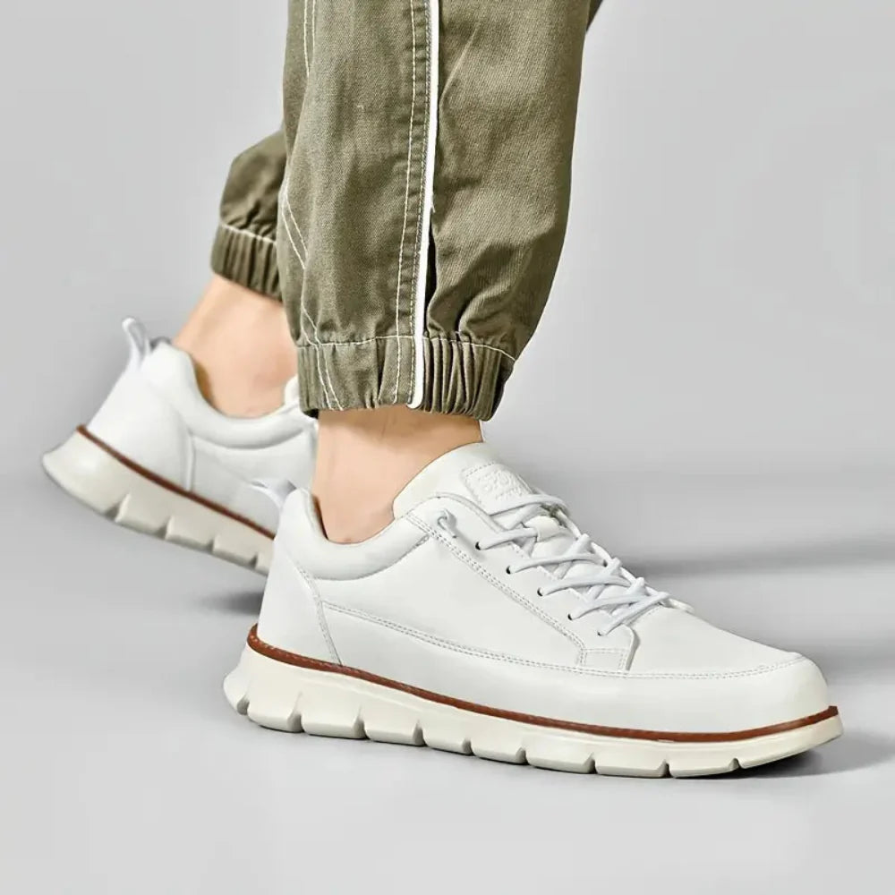 Comfortable Mens Orthopedic Leather Shoes