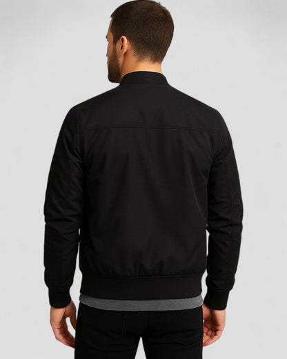 VogeLuxe | Men’s Urban Zip Bomber Jacket