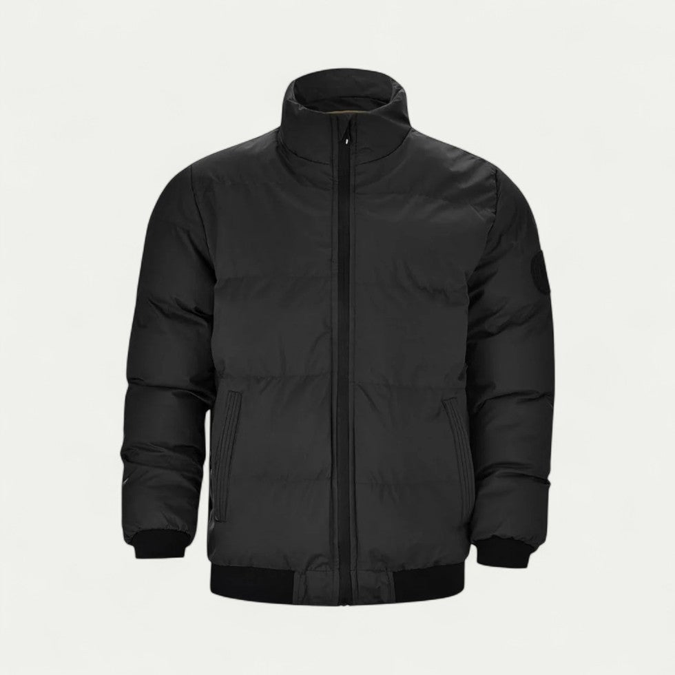 Men's Lightweight Puffer Bomber Winter Jacket 0