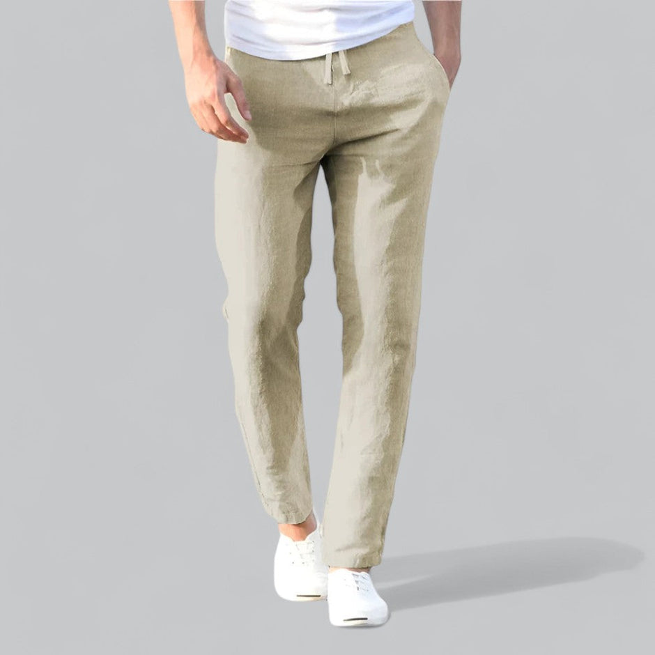 VogeLuxe | Men’s Chunky Knit V Neck Textured Sweater main image 0