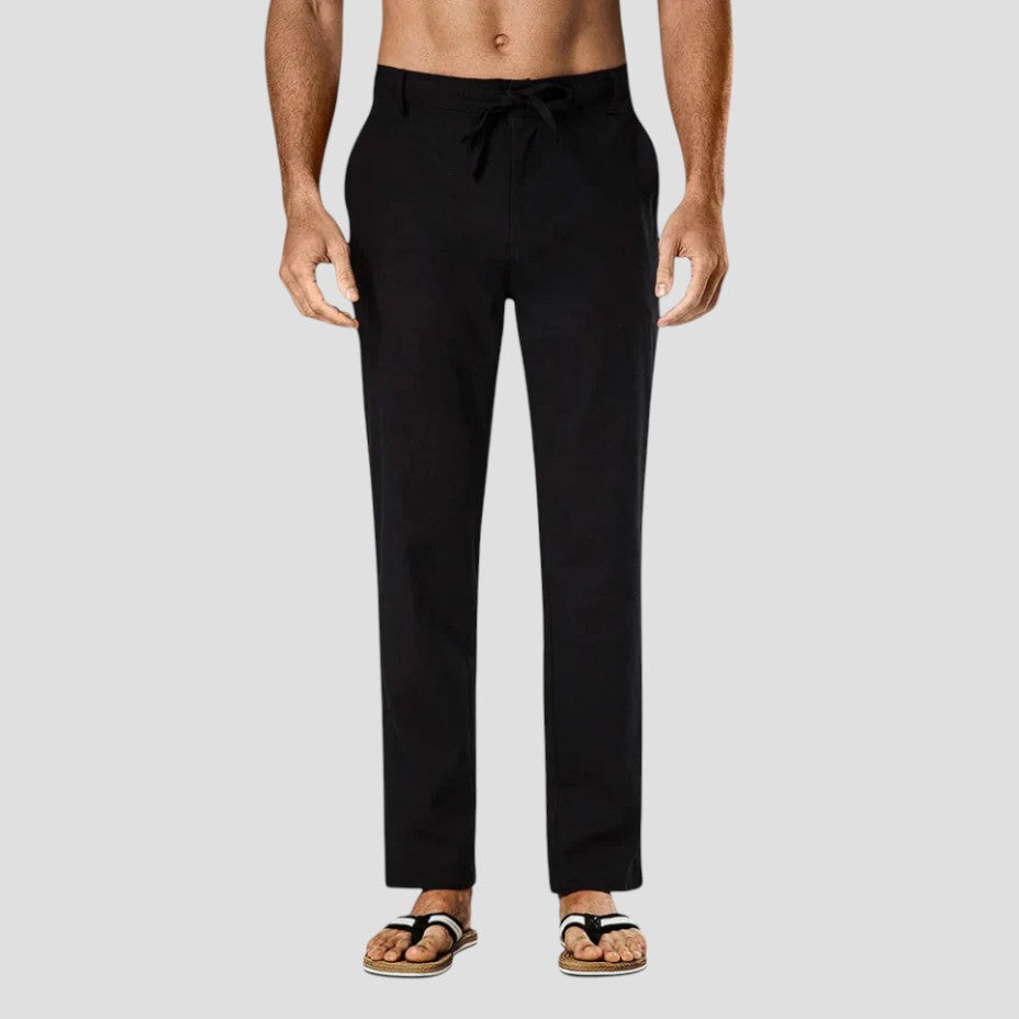 Men's Linen Trousers Summer Pants
