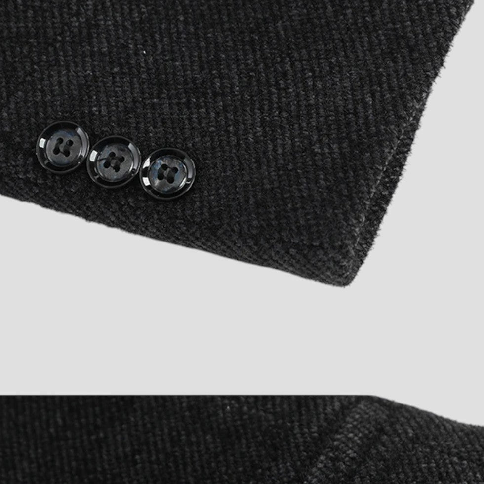 VogeLuxe | Men’s Tailored Herringbone Blazer