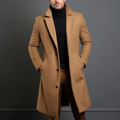 Men's Classic Fit Trench Coat
