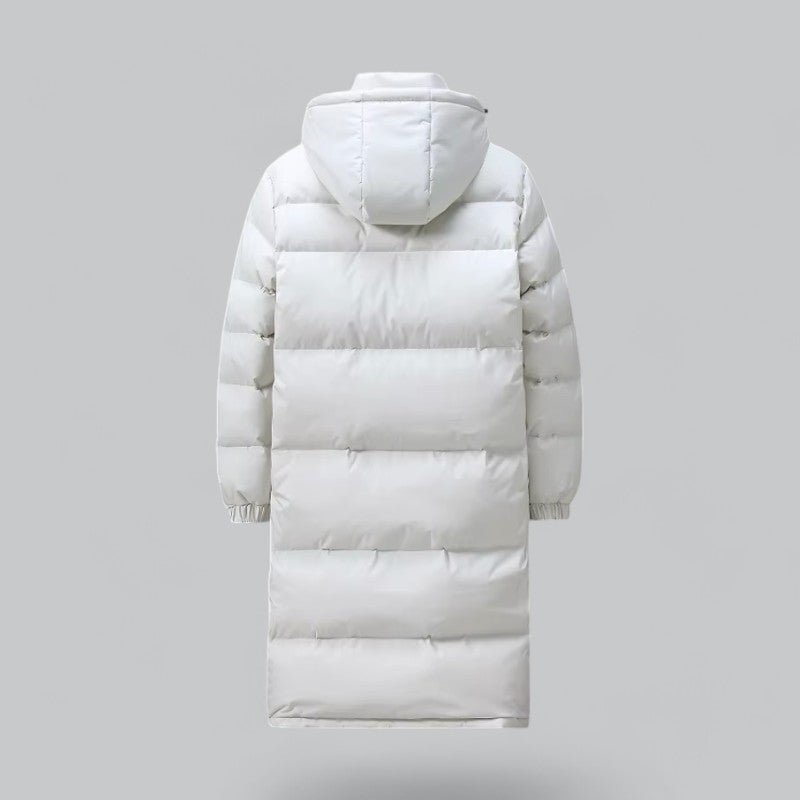 VogeLuxe | Men’s Quilted Long Hooded Puffer Parka