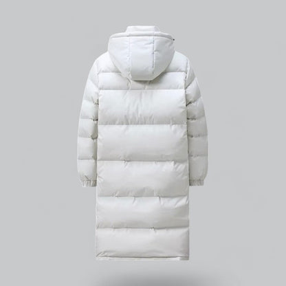 VogeLuxe | Men’s Quilted Long Hooded Puffer Parka