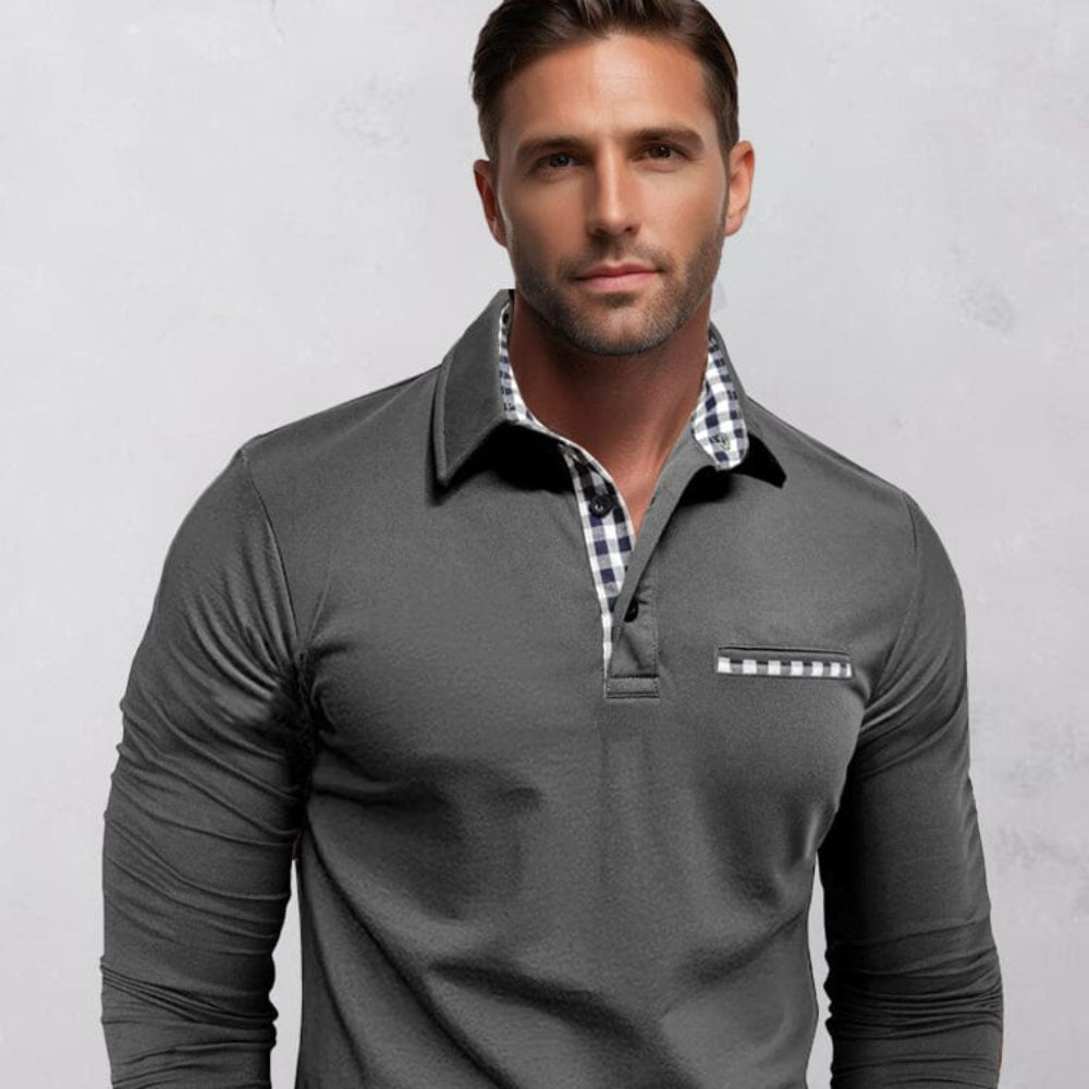 Relaxed Fit Mens Cotton Polo Shirt