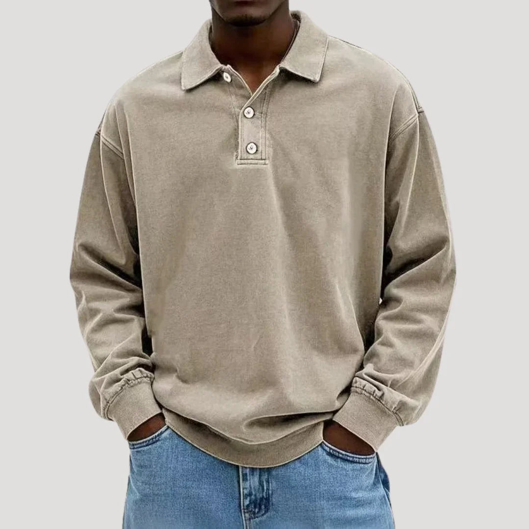 Classic Fit Mens Polo Shirt Comfortable Everyday Wear