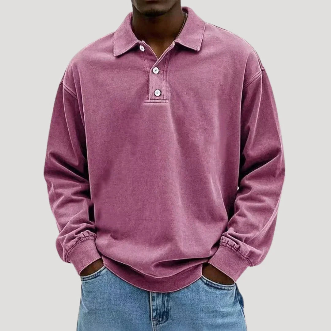 Classic Fit Mens Polo Shirt Comfortable Everyday Wear