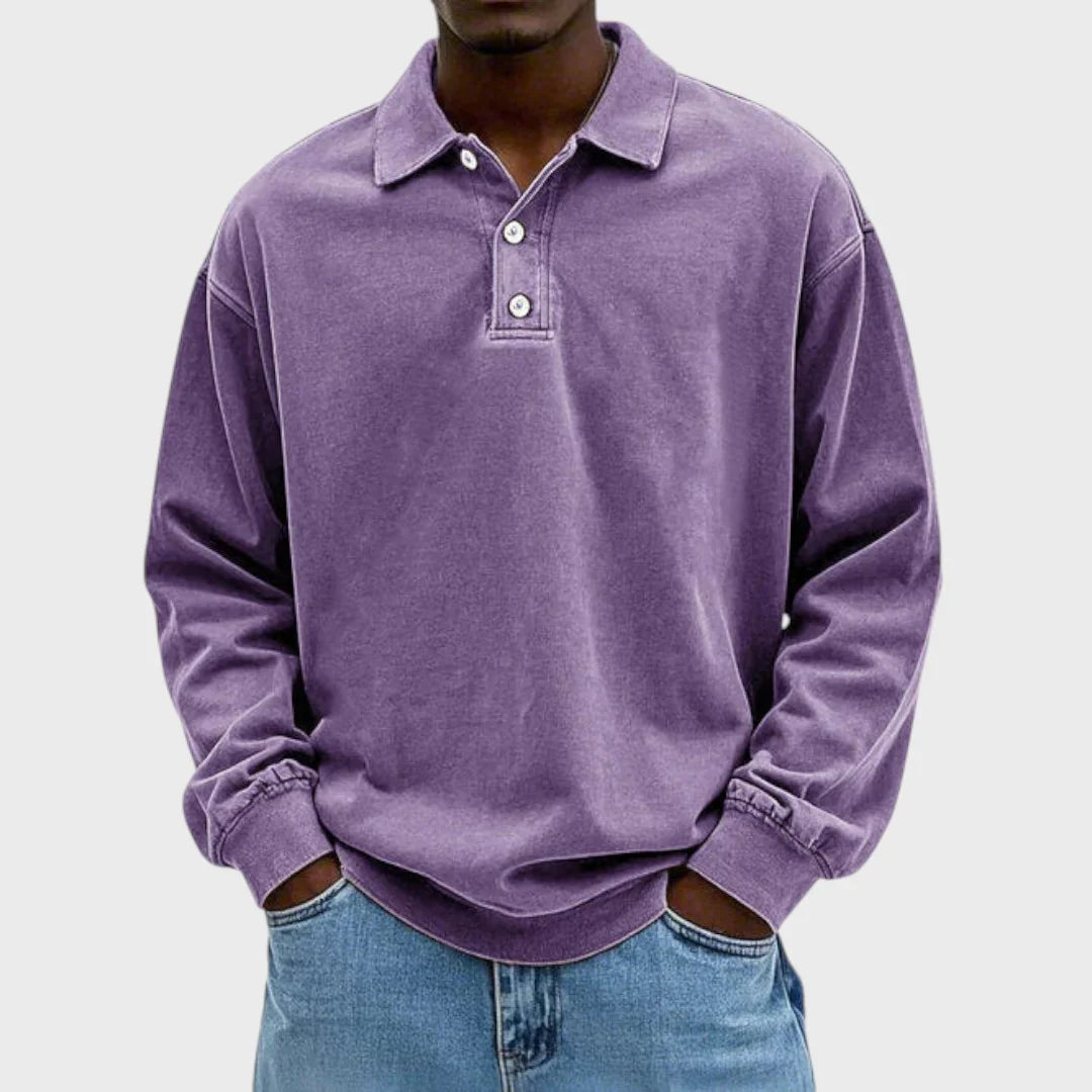 Classic Fit Mens Polo Shirt Comfortable Everyday Wear