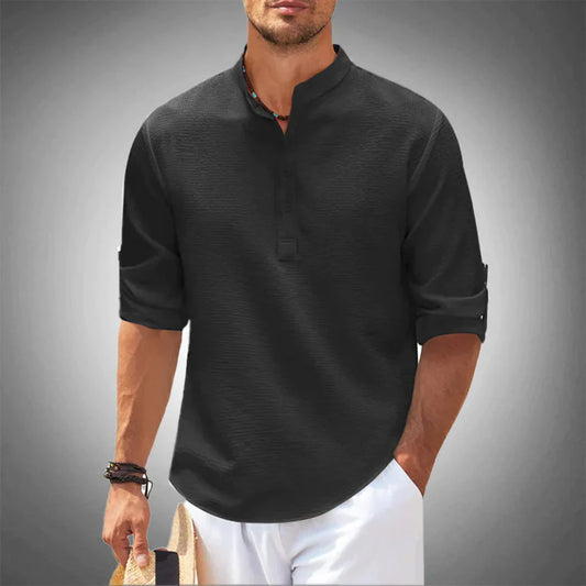 Classic Comfortable Men's Cotton Tee Shirt - VogeLuxe
