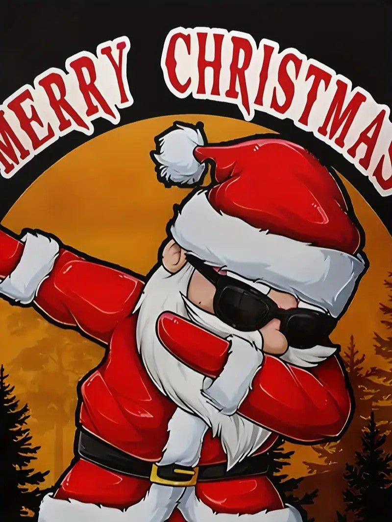 Men’s Merry Christmas Santa Pullover 4