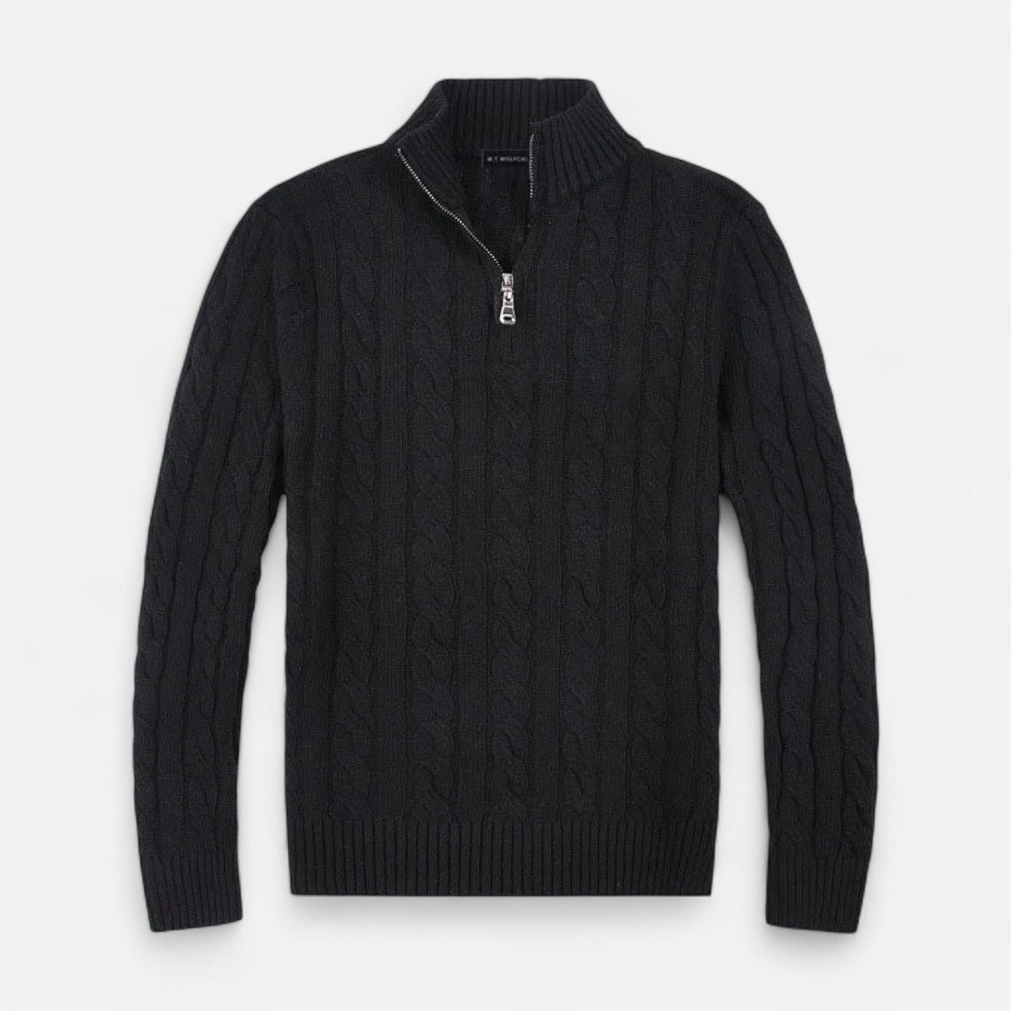 Men’s Open-Front Sweater with Subtle Stitch Detailing – Modern Layering Piece 3