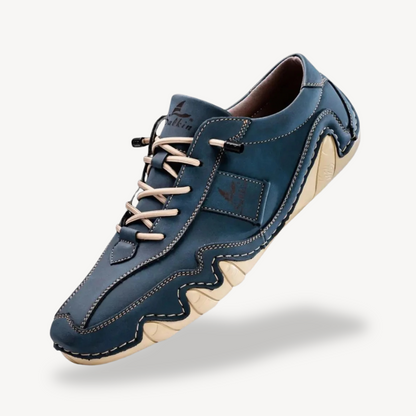 VogeLuxe | Men’s Smooth Leather Casual Sneaker