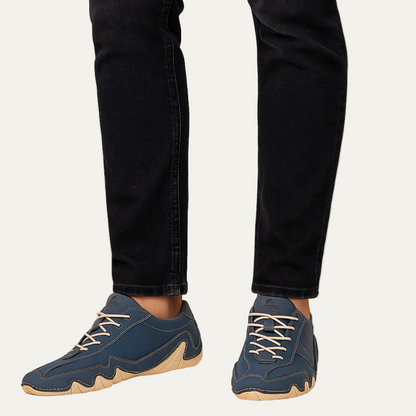 VogeLuxe | Men’s Smooth Leather Casual Sneaker