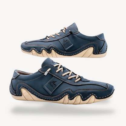 VogeLuxe | Men’s Smooth Leather Casual Sneaker