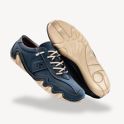 VogeLuxe | Men’s Smooth Leather Casual Sneaker