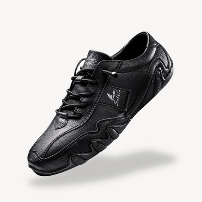 VogeLuxe | Men’s Smooth Leather Casual Sneaker