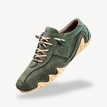 VogeLuxe | Men’s Smooth Leather Casual Sneaker