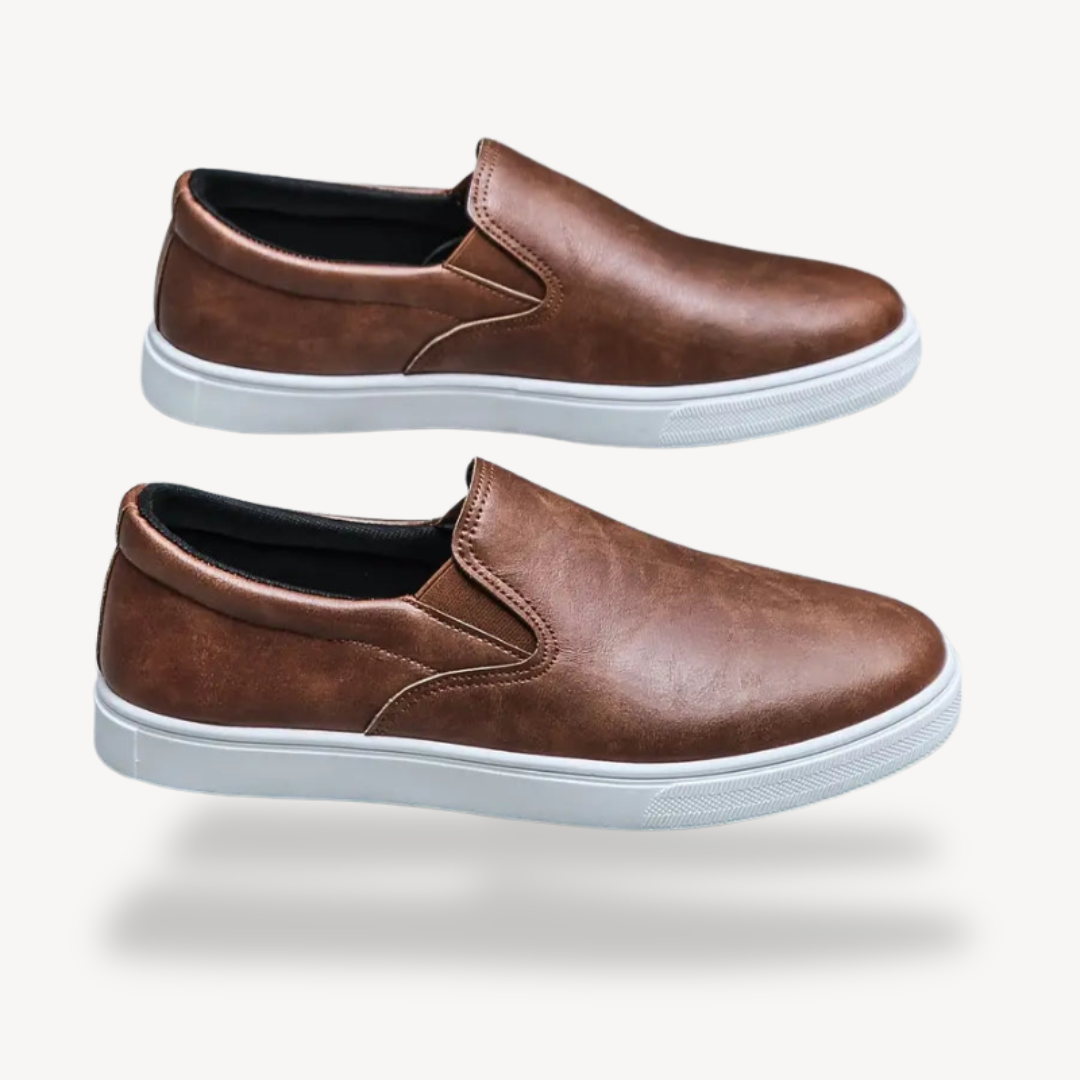 VogeLuxe | Men’s Classic Slip-On Sneakers