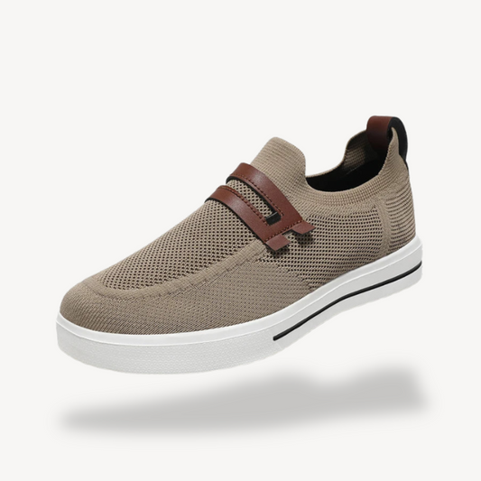 VogeLuxe | Men’s Knit Slip-On Sneakers