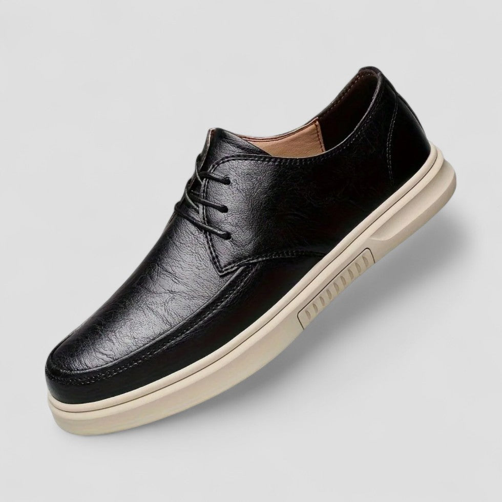 Men's Orthopedic Leather Business Casual Lace Up Shoes