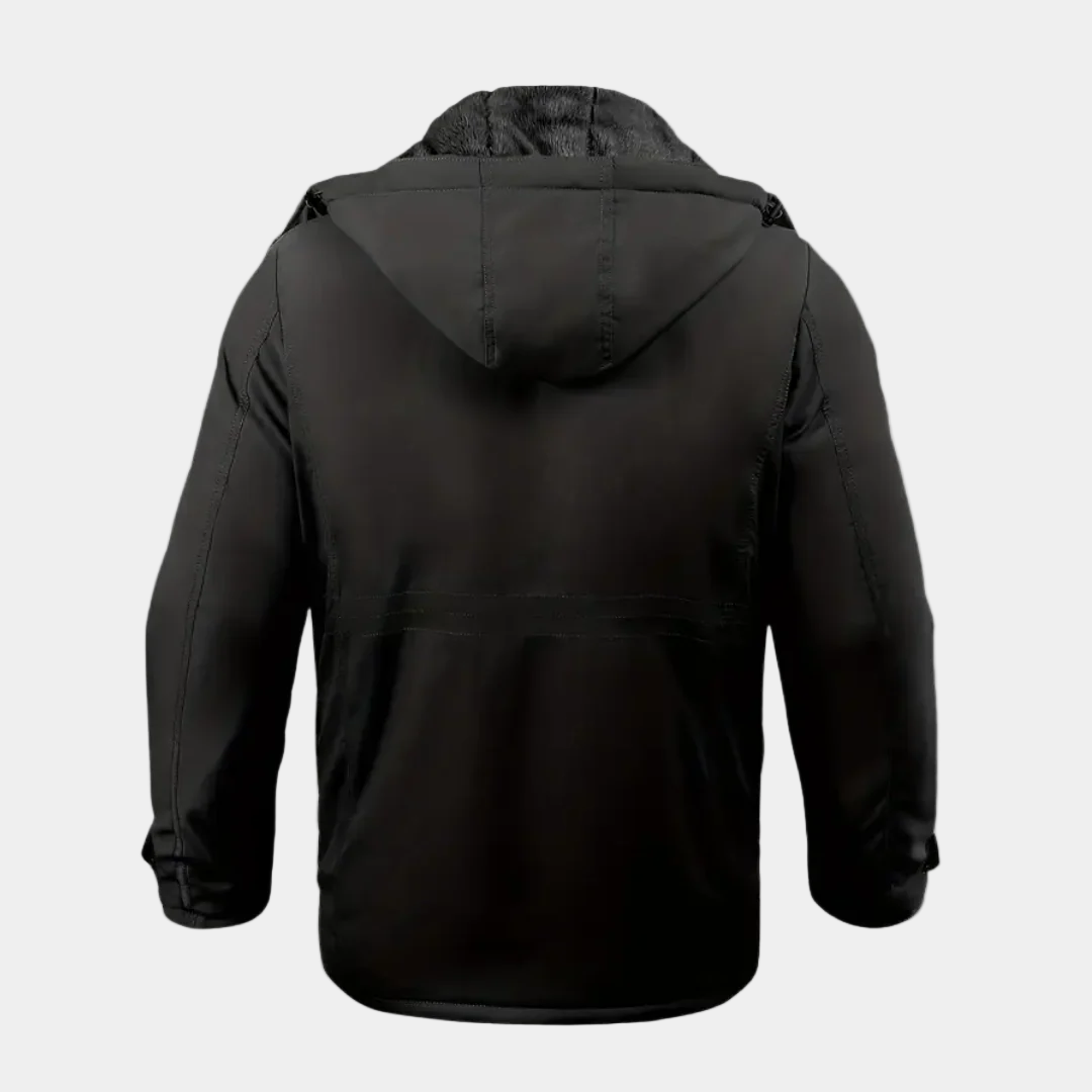 Men’s Padded Winter Jacket with Hood – Warm, Comfortable & Functional 2