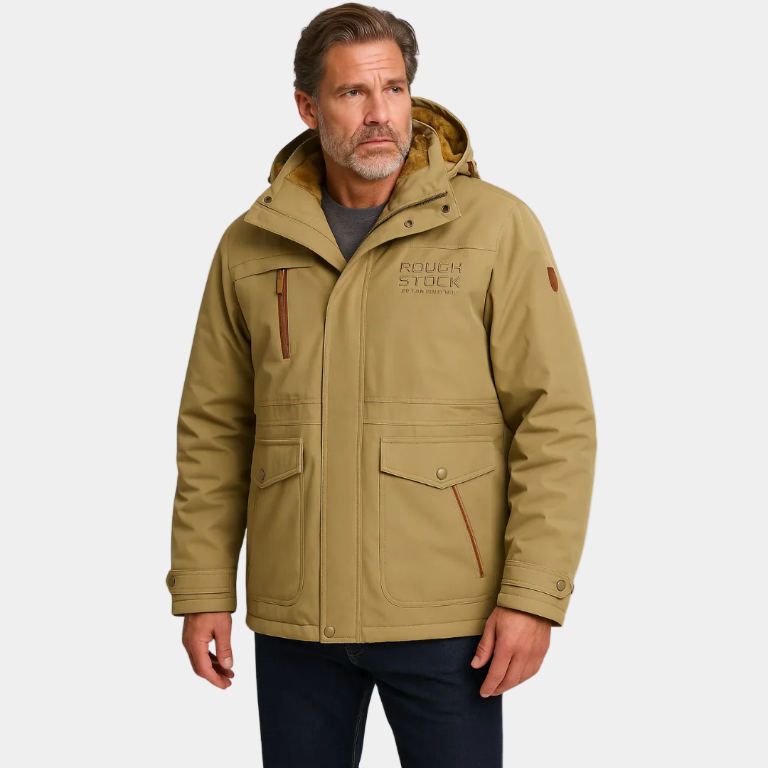 Men’s Padded Winter Jacket with Hood – Warm, Comfortable & Functional 7