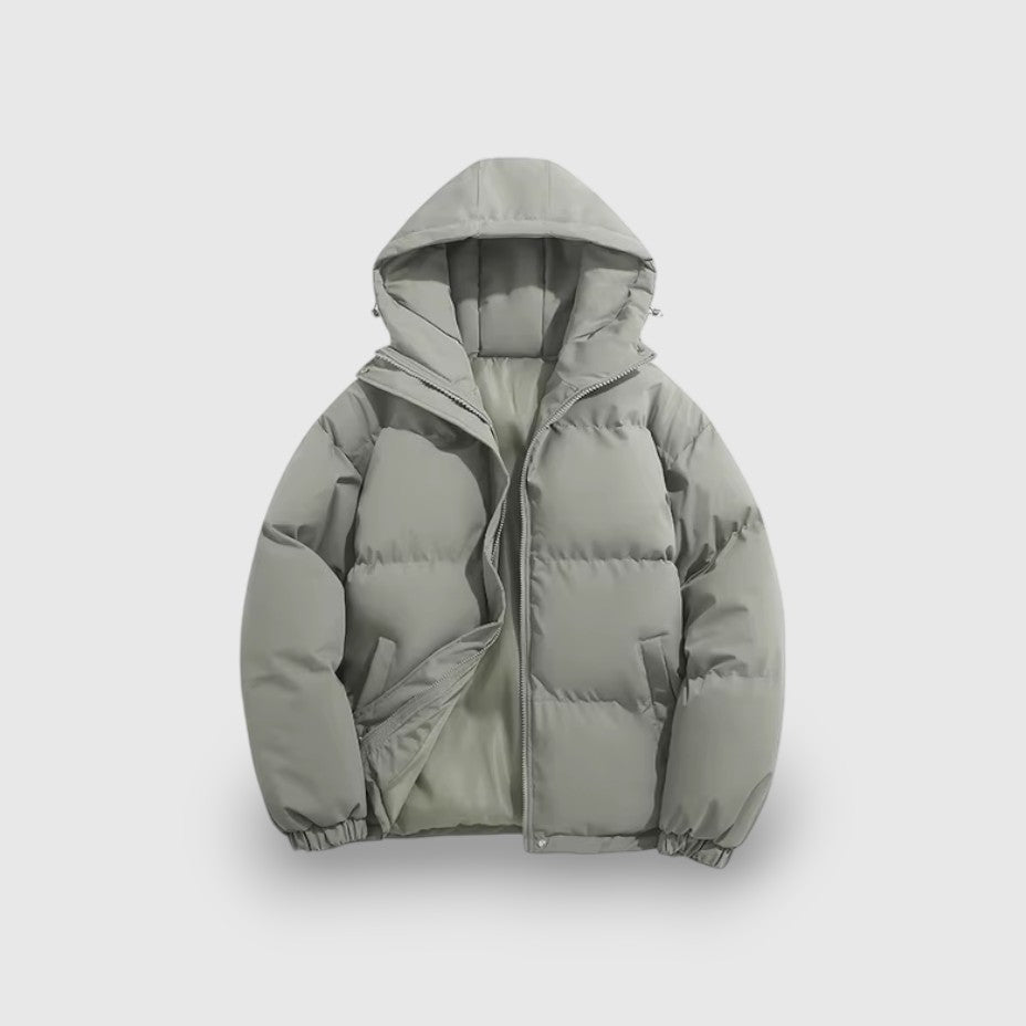 VogeLuxe | Men’s Cozy Hooded Puffer Jacket