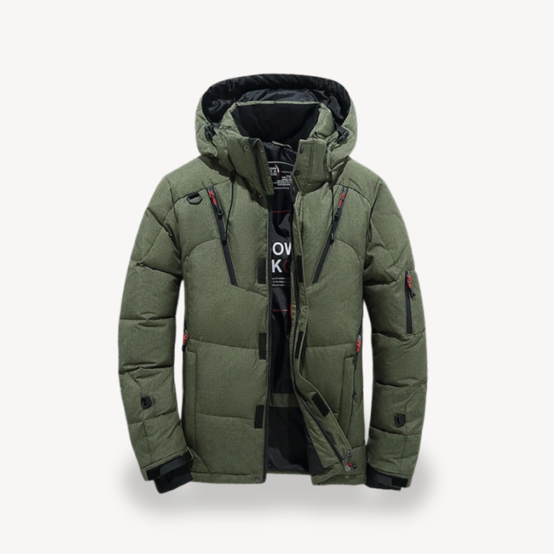 VogeLuxe | Men’s Technical Insulated Utility Puffer Jacket