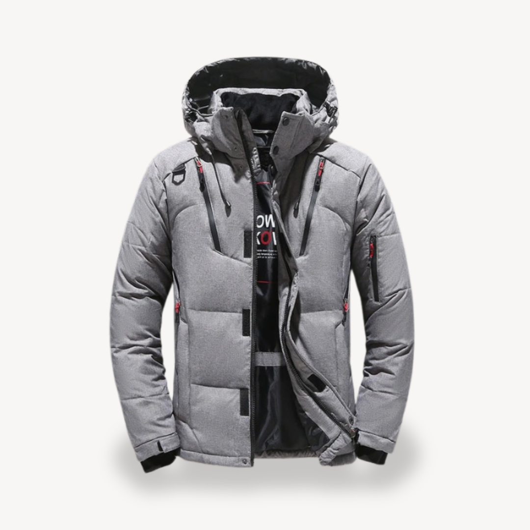 VogeLuxe | Men’s Technical Insulated Utility Puffer Jacket