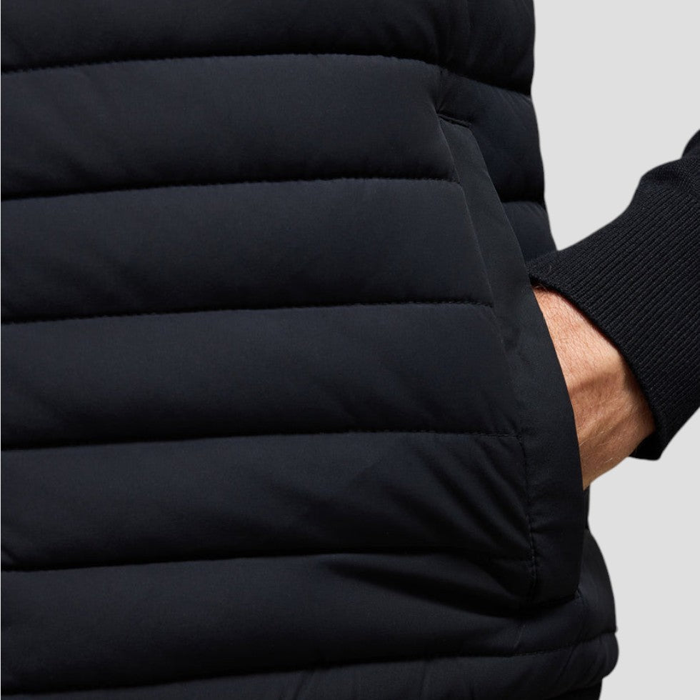 Men's Puffer Vest Zip-Up Quilted Sleeveless Jacket