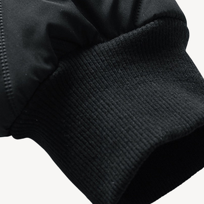 VogeLuxe | Men’s Quilted Chevron Bomber Jacket