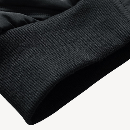 VogeLuxe | Men’s Chevron-Stitched Quilted Bomber Jacket