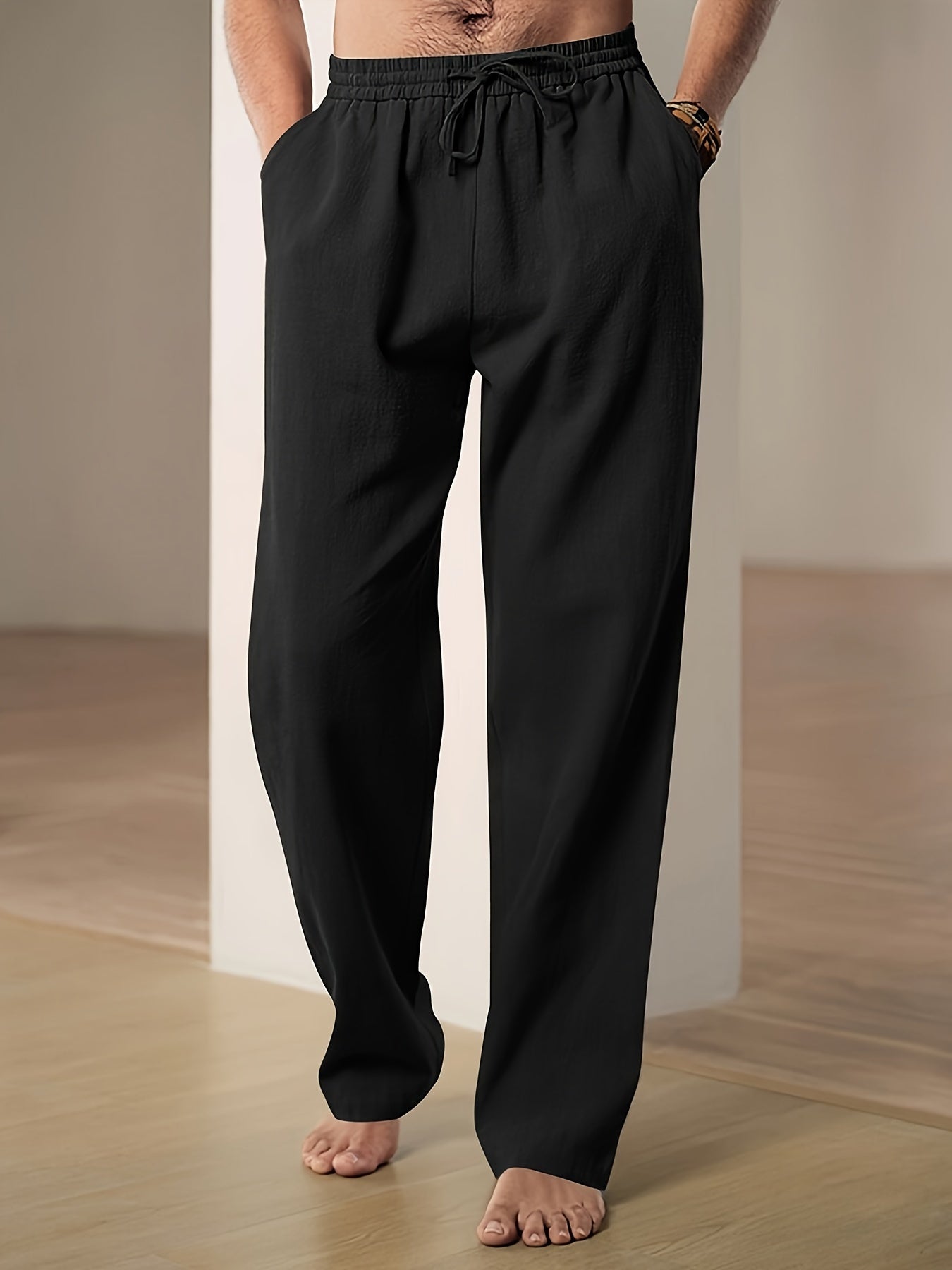 Comfortable Men's Sweatpants with Elastic Waist