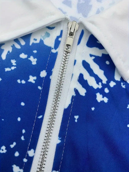 Men’s Santa & Snowflake Christmas Shirt 3