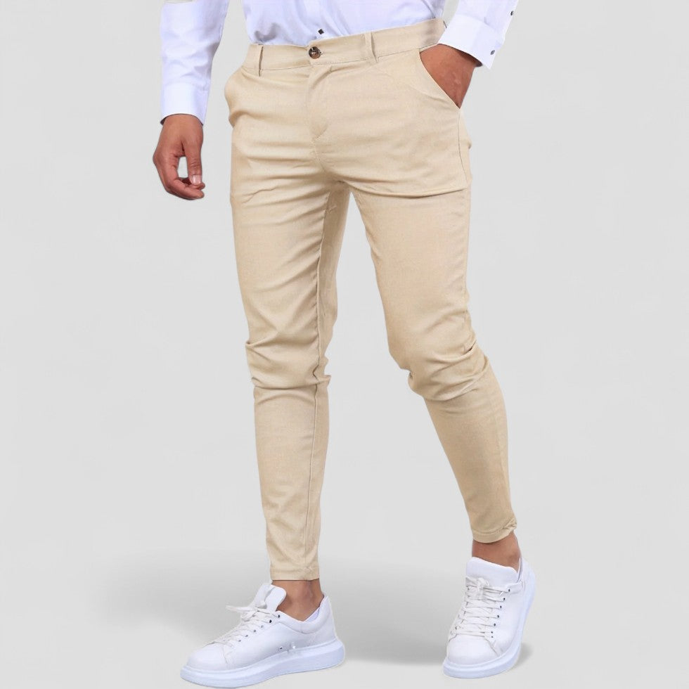 Men’s Slim Fit Chino Trousers