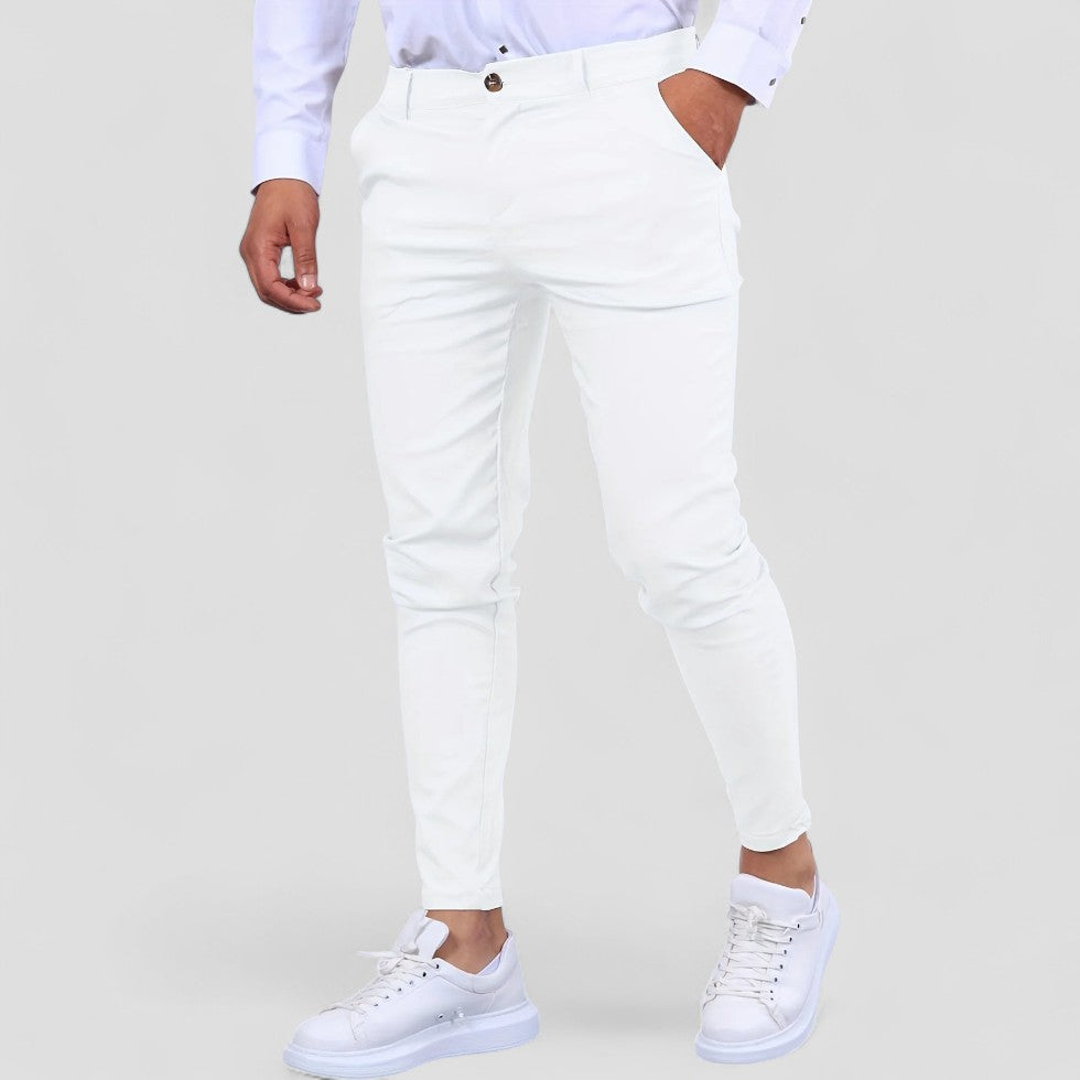 Men’s Slim Fit Chino Trousers