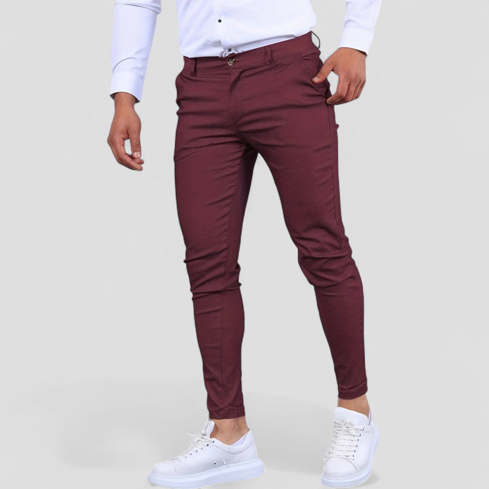 Men’s Slim Fit Chino Trousers