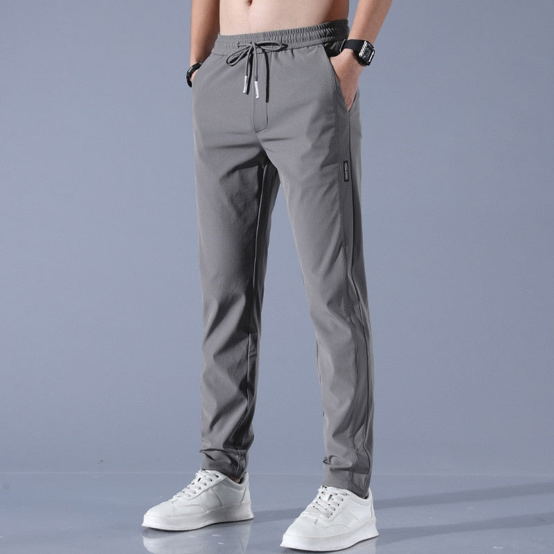 Comfortable Elastic Waist Pants